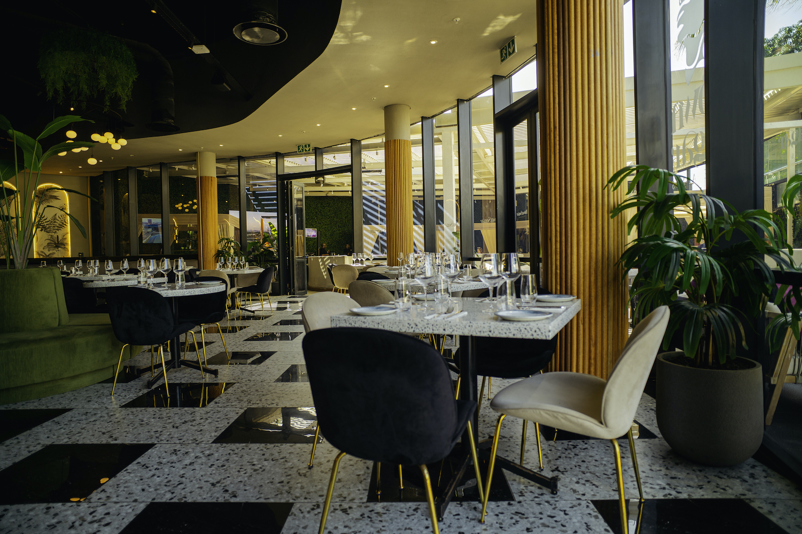 A photo inside a Brown Sugar restuarant