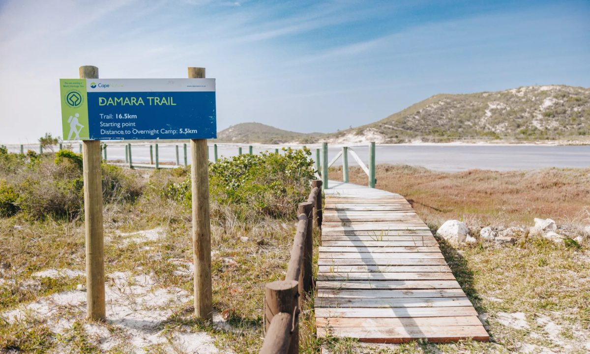 A picture of Damara trail